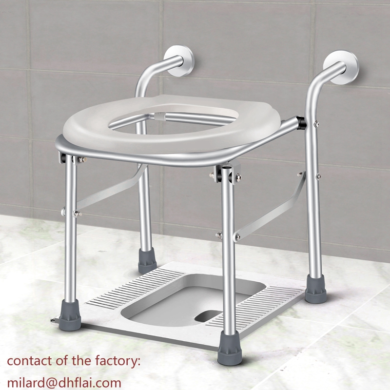 20105 Wall Mount Foldable Toilet commodes.