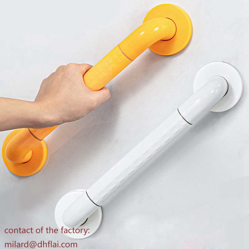 60101 Bathroom Grab Bars - Handicap Grab Bars Safety Balance Bar for Shower Bath Tub w/ Luminous Circles, Helpful for Elderly Injury Kid Pregnancy Senior